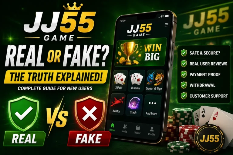 Is JJ55 Game real or fake